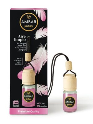 Ambientador coche Ambar aire limpio