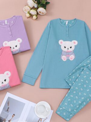 Pijama oso peluche
