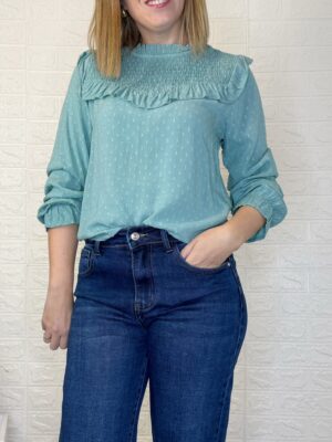 Blusa plumeti verde