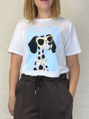 Camiseta hello dalmata