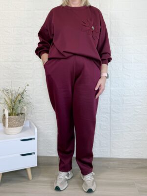 Conjunto min  burdeos