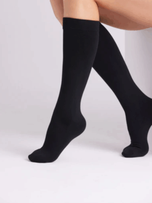 Medias largas sin puño 140 denier negro
