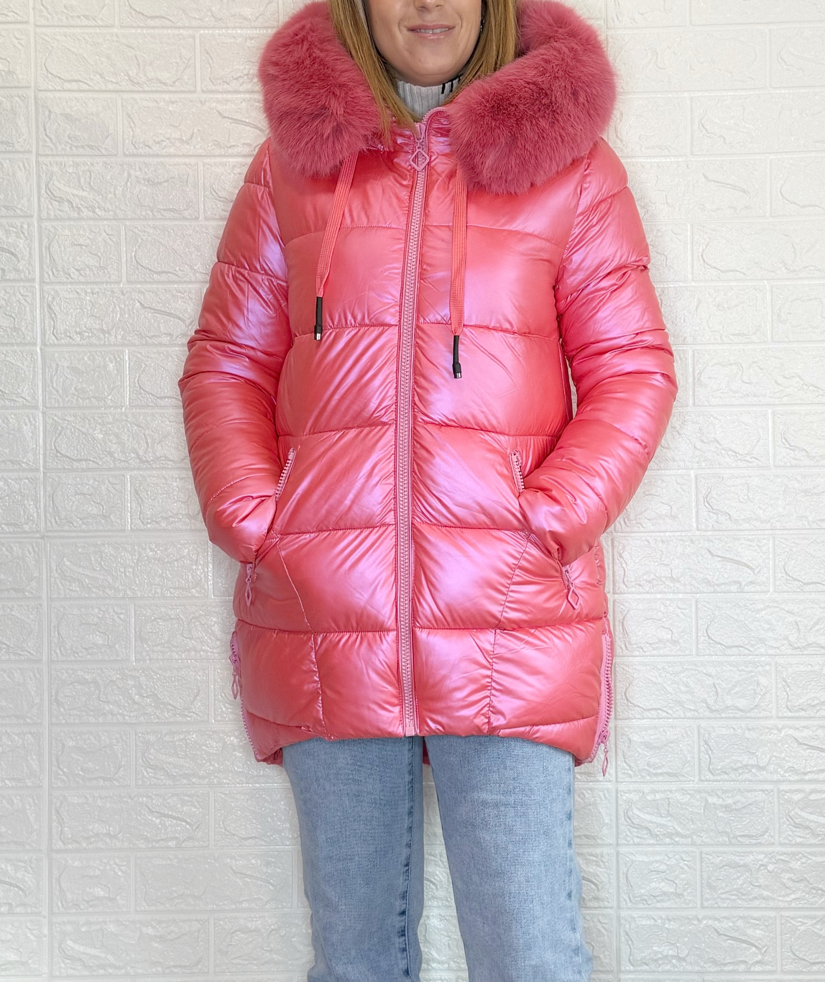 Abrigo Luisa rosa (2)