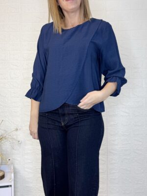 Blusa Sira marino