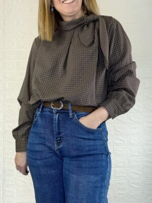 Blusa Ines chocolate