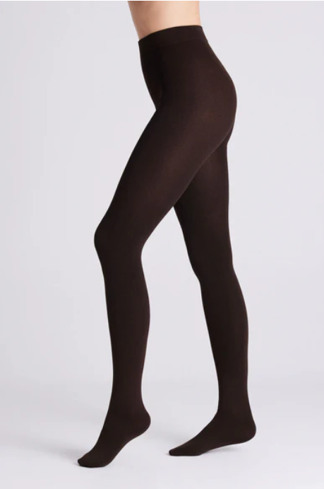 panty térmico mujer marrón