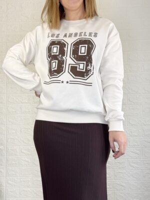 Sudadera Los Ángeles cruda