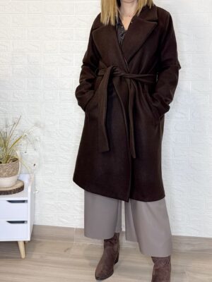 Abrigo Ópera chocolate