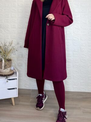 Abrigo Sofia Burdeos