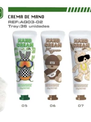 Crema manos animales
