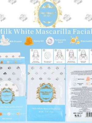 Mascarilla facial milk white