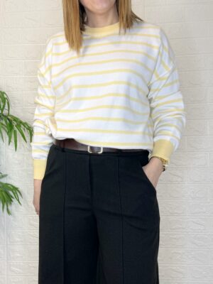 Jersey velvet amarillo