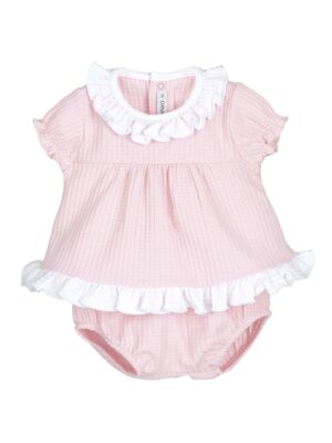Conjunto pololo Rodas rosa