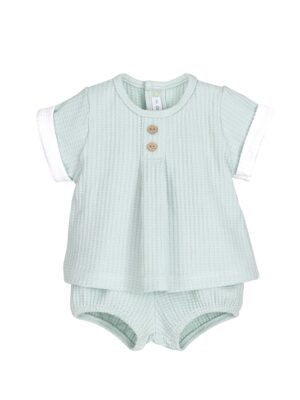 Conjunto pololo Rodas verde