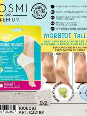 Mascarilla exfoliante talón