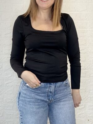 Camiseta iris negra