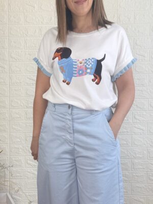 Camiseta Aina azul