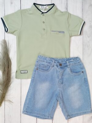 Conjunto Faster verde