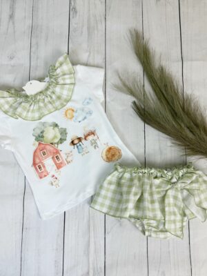 Conjunto braguita granja