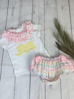 Conjunto braguita pollito