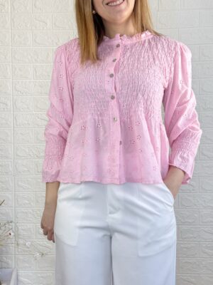 Blusa tulipan rosa
