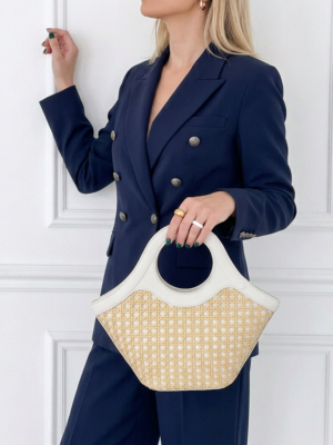 Bolso pedraza blanco