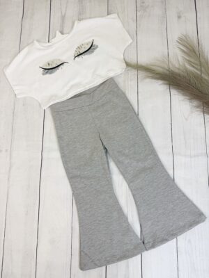 Conjunto leggins ojos lentejuelas