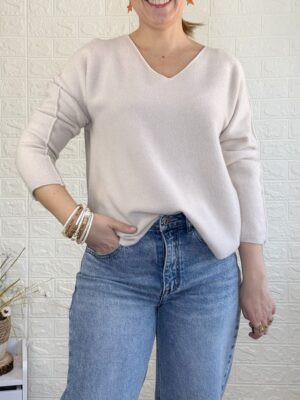 Jersey bolonia beige