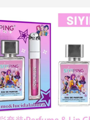Pack Kpop lip gloss + perfume