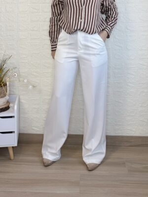 Pantalón malibú crudo