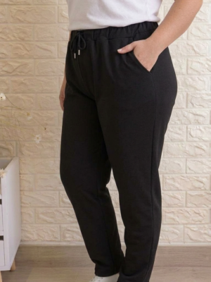 Pantalón Mireia negro talla grande