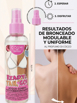 Agua corporal autobronceadora 150ml