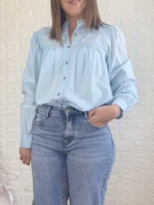 Camisa Sol azul