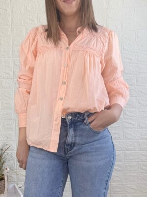 Camisa Sol melocotón