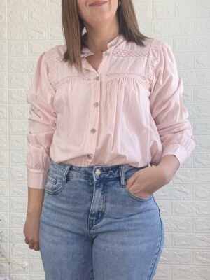 Camisa sol rosa