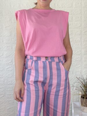 Camiseta Alba rosa