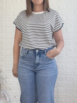 Camiseta Zia rayas marinera