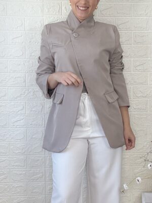 Blazer cadaqués taupe
