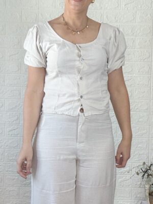 Blusa tulum beige