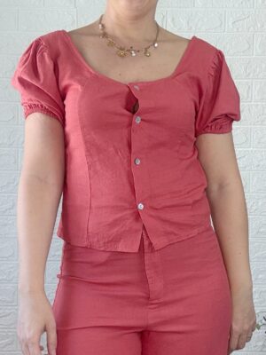 Blusa tulum teja