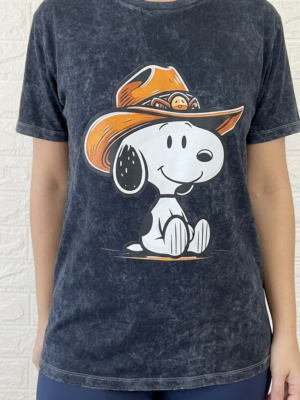 Camiseta snoopy naranja