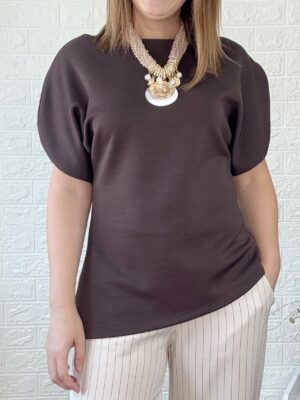 Camiseta umbría chocolate