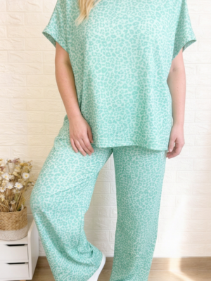 Conjunto aurora verde talla grande