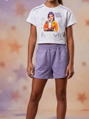 Conjunto kpop rumi lila