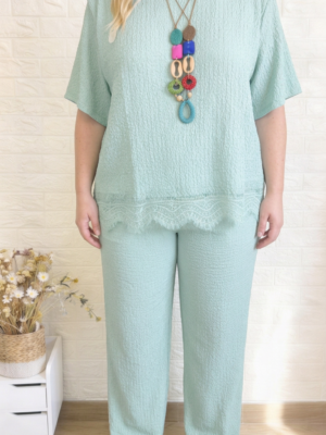 Conjunto nebula verde
