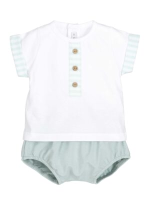 Conjunto pololo bundi mint