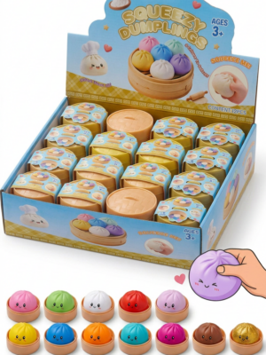 Dumplings blancos y mini bollos