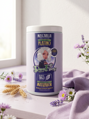 Mascarilla matizadora platino