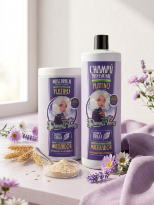 Pack champú + mascarilla platino