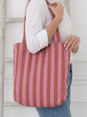 Bolso Mayra rosa y teja